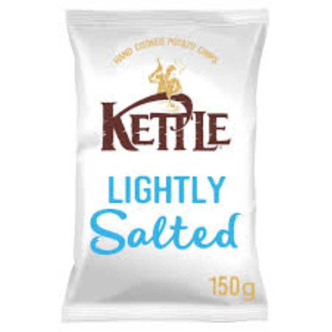 KETTLE CHIPS LIGHTLY SALTED 150G